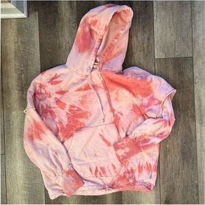 THE LAUNDRY ROOM  Pink Tie Dye Hoodie